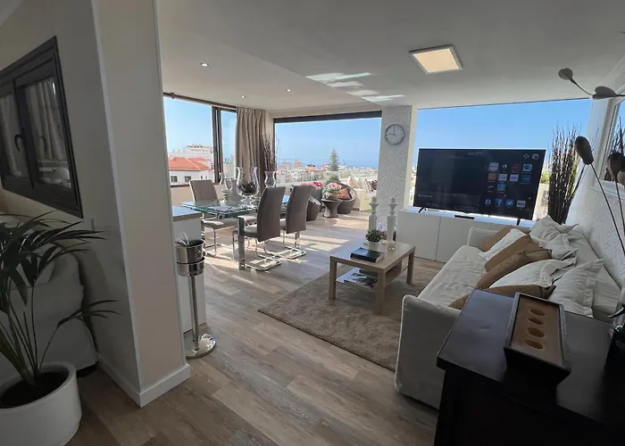 아파트 New Luxury Penthouse Mencey 산타크루스데 테네리페