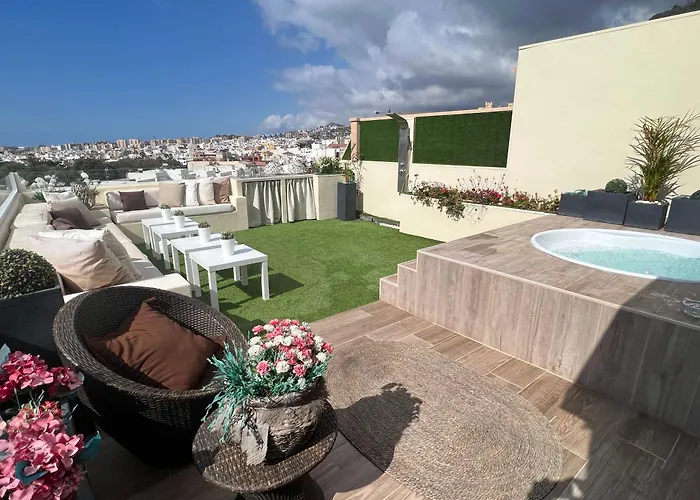 New Luxury Penthouse Mencey 아파트